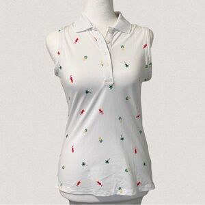 Tommy Bahama Sleeveless Printed Polo